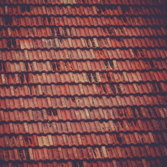 Roof tile background