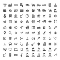 Universal Icon Set. 100 icons