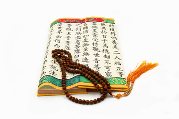 Buddhist Scripture and Bodhi Beads