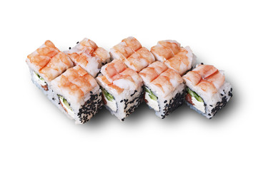 Суши с креветками