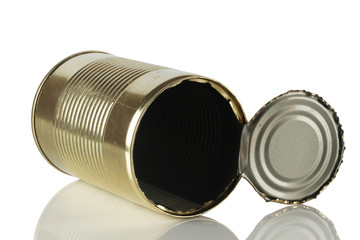 empty tin can