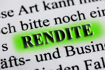 Rendite