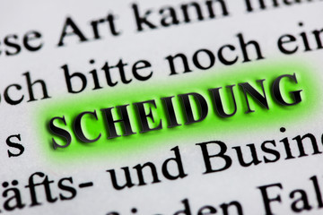 Scheidung
