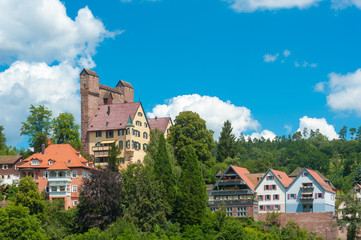 Fototapeta na wymiar Burg Berneck