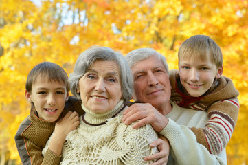 Grandparents and grandchildren