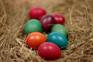 Jaja wielkanocne. © boguslavus