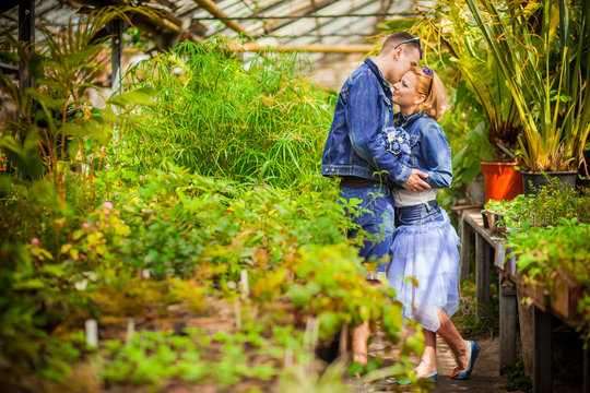 Couple, Love, Botanical Garden