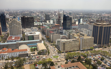 Aerial Nairobi