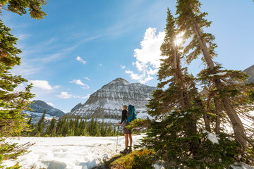 Hike in Glacier
