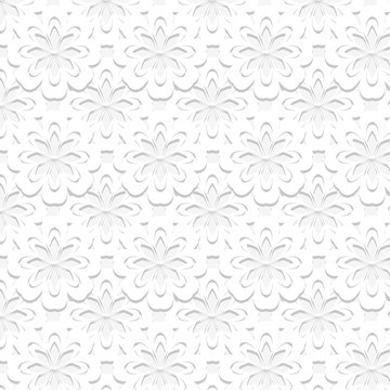 seamless embossed floral pattern