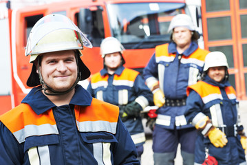 Fototapeta premium firefighter