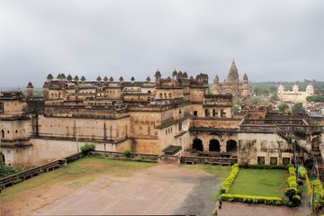 Fototapeta premium Jahangir Mahal maharaja palace, Orchha, India