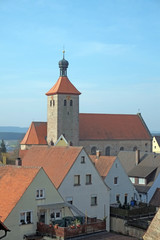 Fototapeta na wymiar Pfarrkirche St. Jakobus in Abenberg
