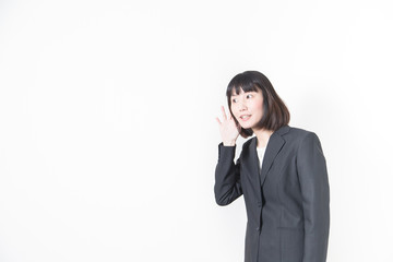 白バックOLポートレート