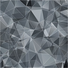Black Triangle Abstract Background