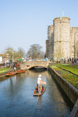 Punting in Canterbury
