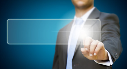 Businessman solution concept