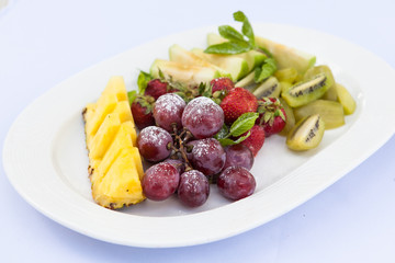 Buffet style food