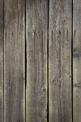 Detail on old wooden wall
