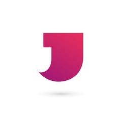 Letter J logo icon design template elements