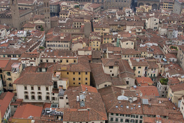 Fototapeta premium Florence roof tiles in Tuscany