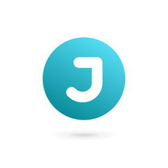 Letter J logo icon design template elements