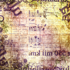 Abstract beautiful background in the style of mixed media with f