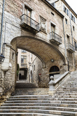Fototapeta na wymiar Girona old town