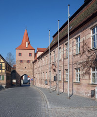 Obraz premium Oberes Tor in Abenberg