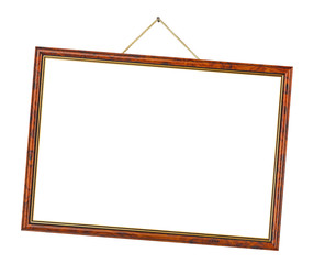Retro frame on rope