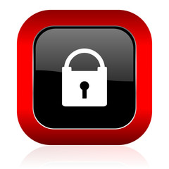 padlock icon secure sign