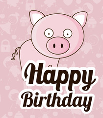 Happy birthday design