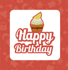 Happy birthday design