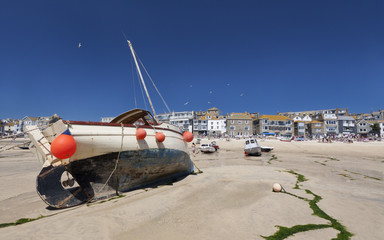 St Ives Harbour - Low Tide