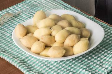 piatto di gnocchi