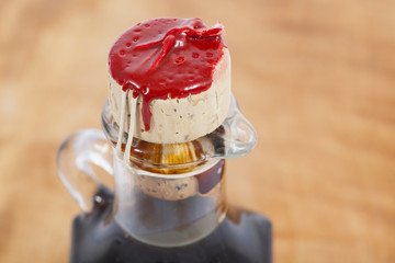 Balsamic vinegar bottle