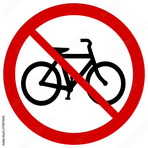 fahrrad verboten piktogramm
