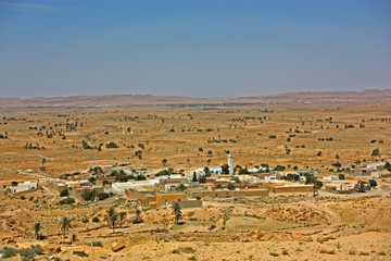 ville dans dle désert