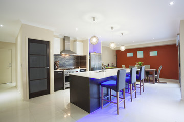 Kitchen and dining