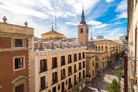 Aerial view of  Madrid