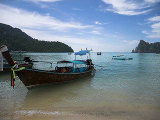 Fototapeta na wymiar Boat of Koh Phi Phi Don