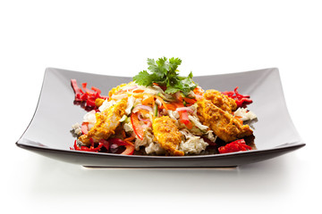 Chicken Korma Salad