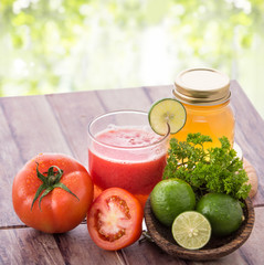 Tomato and Lime juice