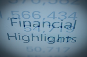 Financial highlights