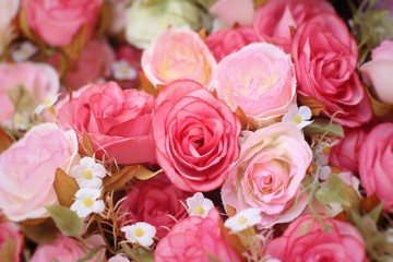 beautiful of rose artificial flowers