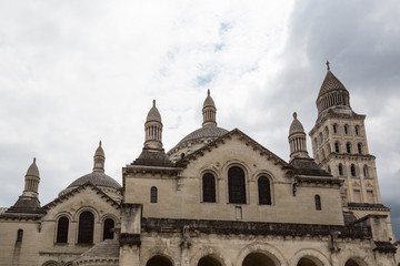 Fototapeta na wymiar Domes and Towers on Perigueux's Church