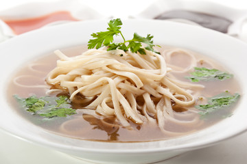 Soup with Rice Noodle