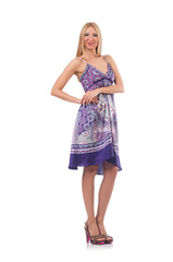 Young woman in fashion concept