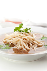 Soup with Rice Noodle