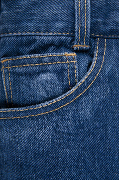 pocket on jeans